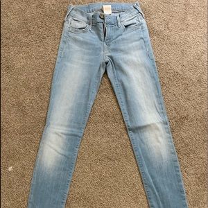 True Religion washed denim jean